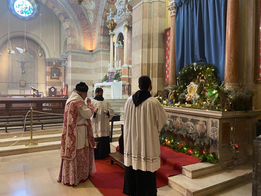 Immagine per A Barbana torna il presepe curato dai monaci